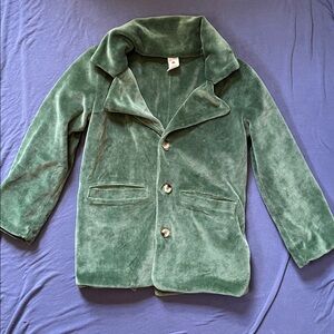 Kate Quinn 6y Velour Suit Jacket